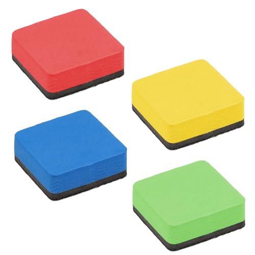 Dimeho 4er-Pack trocken abwischbare Radiergummis Whiteboard-Reinigungspads kleine Tücher für Kreidetafeln bunte Marker Löschzubehör für Klassenzimmer Büro Glas Whiteboard Lehrer Zuhause Schüler Dimeho 4er-Pack trocken abwischbare Radiergummis Whiteboard-Reinigungspads kleine Tücher für Kreidetafeln bunte Marker Löschzubehör für Klassenzimmer Büro Glas Whiteboard Lehrer Zuhause Schüler von Dimeho