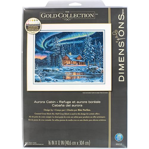 Dimensions D35212 Gold, gezählte Kreuzstich, Aurora-Kabine von Dimensions