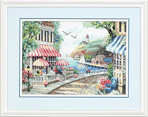 Dimensions Counted Cross Stitch: Cafe by the Sea von Dimensions