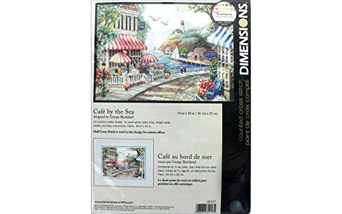 Dimensions Counted Cross Stitch: Cafe by the Sea von Dimensions