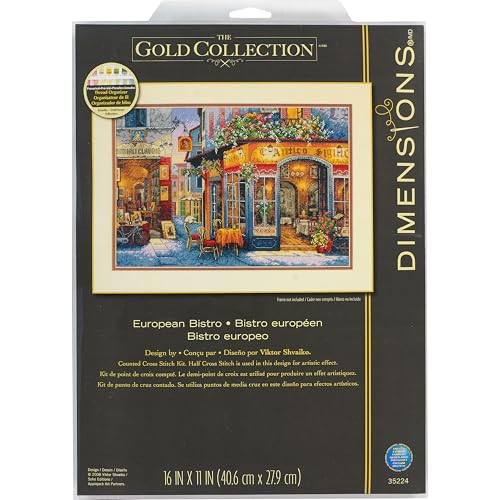 DIMENSIONS Zählmusterpackung mit Zählmuster, Gold, 16 x 11 (41 x 28 cm) DIMENSIONS Zählmusterpackung mit Zählmuster, Gold, 16 x 11 (41 x 28 cm) von Dimensions