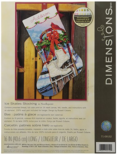 Dimensions D71-09152 Gobelinstickerei, Glatt, Schlittschuhe von Dimensions