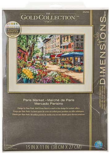 Dimensions Gezählter Kreuzstick Set, Paris Market von Dimensions