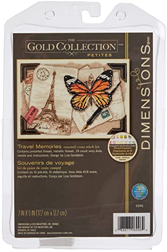 Dimensions Gezählter Kreuzstick Set, Travel Memories, Gold Dimensions Gezählter Kreuzstick Set, Travel Memories, Gold von Dimensions