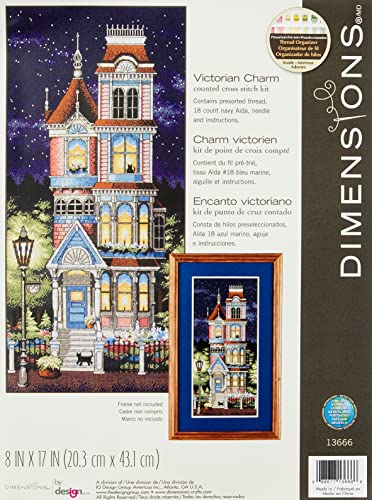 Dimensions Gezählter Kreuzstick Set, Victorian Charm von Dimensions