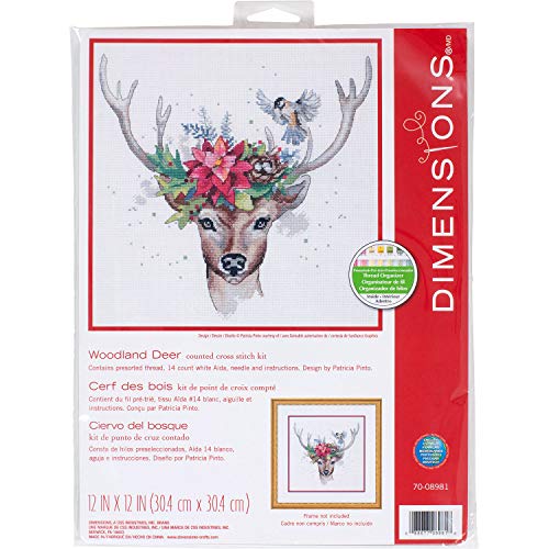 Dimensions Kreuzstich-Set, Motiv Waldtiere, 30,5 x 30,5 cm Dimensions Kreuzstich-Set, Motiv Waldtiere, 30,5 x 30,5 cm von Dimensions