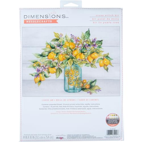 Dimensions Kreuzstich-Set mit süßem Dschungel-Geburtsdatum, 25,4 x 20,3 cm, 14 cnt, elfenbeinfarbener Aida-Aida, 4-teilig Dimensions Kreuzstich-Set mit süßem Dschungel-Geburtsdatum, 25,4 x 20,3 cm, 14 cnt, elfenbeinfarbener Aida-Aida, 4-teilig von Dimensions