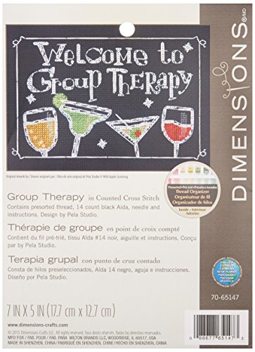Dimensions Maße Gruppe Therapie Gezählt X Stich, Schwarz Dimensions Maße Gruppe Therapie Gezählt X Stich, Schwarz von Dimensions