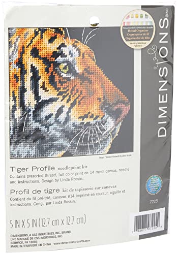 Dimensions Nadelkissenset, Tiger Profile von Dimensions