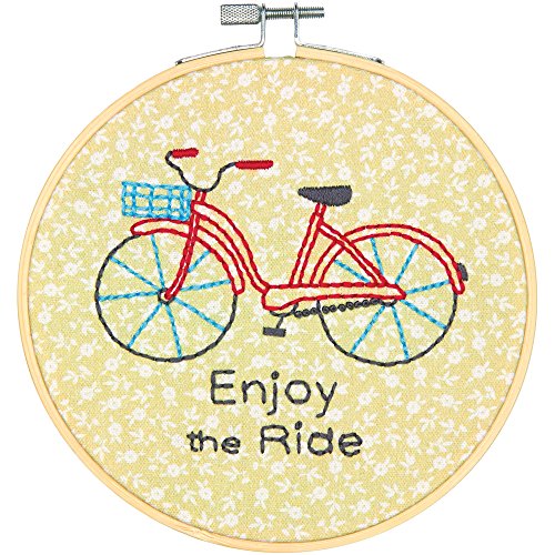 Dimensions Needlecrafts Maße Näharbeiten Bike Ride, Stickpackung, 15,2 cm genäht in Gewinde, Holz Stoff, Verschieden, One Size Dimensions Needlecrafts Maße Näharbeiten Bike Ride, Stickpackung, 15,2 cm genäht in Gewinde, Holz Stoff, Verschieden, One Size von Dimensions