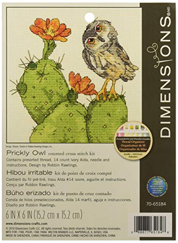 Dimensions Stickpackung mit Zählmuster: Stachelige Eule Dimensions Stickpackung mit Zählmuster: Stachelige Eule von Dimensions