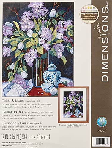 Dimensions D20067 Needlepoint, Tulpen und Flieder von Dimensions