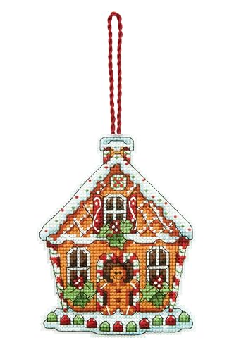 Susan Winget Gingerbread House Counted Cross Stitch Kit-3.25"X4.25" 14 Count von Dimensions Needlecrafts