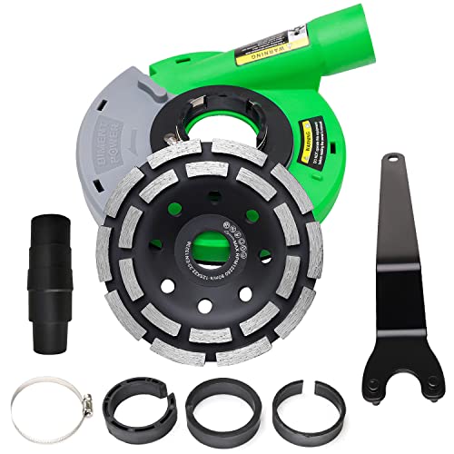 Diment Power Absaughaube für Winkelschleifer mit Bürstenkranz 115/125 mm + Diamantschleiftopf 125mm x 22,2 mm für Beton Diment Power Absaughaube für Winkelschleifer mit Bürstenkranz 115/125 mm + Diamantschleiftopf 125mm x 22,2 mm für Beton von Diment Power