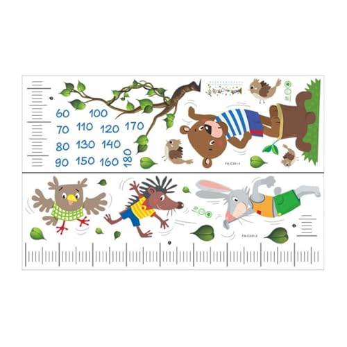 DimyFew Kinder Messlatte Wandbehang Messlatte Wandaufkleber Tür Cartoon Wandaufkleber, C DimyFew Kinder Messlatte Wandbehang Messlatte Wandaufkleber Tür Cartoon Wandaufkleber, C von DimyFew