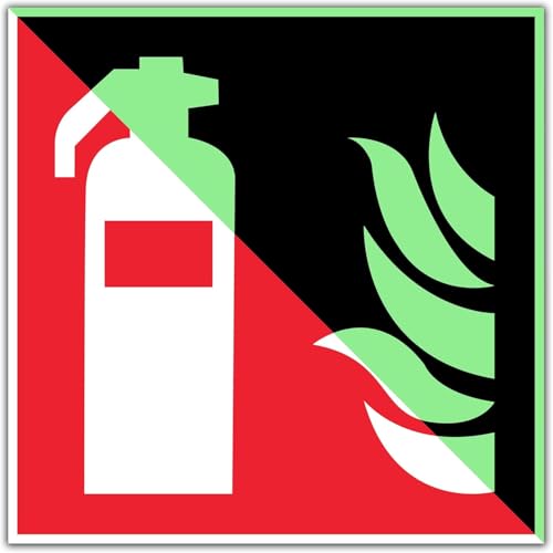DinAliX Feuerlöscher Aufkleber | 15 x 15 cm Selbstklebendes PVC-Schild Feuerlöscher | UV-geschützt, Wasserfest | Entsprechend ISO DIN 7010 / DIN 67510 DinAliX Feuerlöscher Aufkleber | 15 x 15 cm Selbstklebendes PVC-Schild Feuerlöscher | UV-geschützt, Wasserfest | Entsprechend ISO DIN 7010 / DIN 67510 von DinAliX