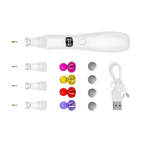 Dinchaakuarry Strassbemalungsstift, Strass Dot Pen | Vakuumaufholung Stallstift - Automatische wiederaufladbare ruhige kabellose Zeichenwerkzeuge mit 3 einstellbaren Modi für Erwachsene Lack Puzzle Dinchaakuarry Strassbemalungsstift, Strass Dot Pen | Vakuumaufholung Stallstift - Automatische wiederaufladbare ruhige kabellose Zeichenwerkzeuge mit 3 einstellbaren Modi für Erwachsene Lack Puzzle von Dinchaakuarry