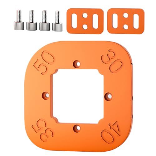 Runde Winkelschnittmodelle – 4-in-1-Werkzeug für Tischlerei | Positionierungsform für Router-Projekte, Möbelherstellung, Schrankkanten, ideal für von Dinchaakuarry