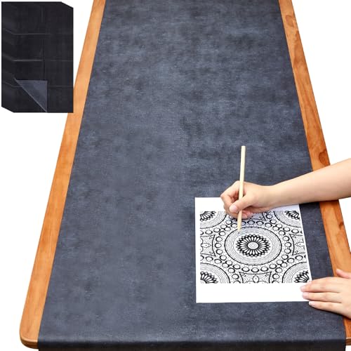 Dinifee 5 Blatt großes Kohlepapier zum Durchzeichnen von Graphit-Transferpapier, gewachstes Kohle-Transferpapier für Holz, Papier, Leinwand, Holzbearbeitungsmuster, Stoff, Skizzenzeichnen, Schwarz Dinifee 5 Blatt großes Kohlepapier zum Durchzeichnen von Graphit-Transferpapier, gewachstes Kohle-Transferpapier für Holz, Papier, Leinwand, Holzbearbeitungsmuster, Stoff, Skizzenzeichnen, Schwarz von Dinifee