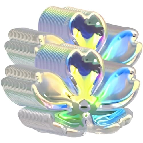 50 Stück Blumen-abstandsperlen Aus Acryl Für Schmuckherstellung, Armband, Halskette, Ohrringe, DIY-Handwerk, Handgefertigte Accessoires von Dinntty