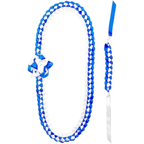 Dinntty Abschluss-leisen, Abschluss-Kordeln, Doppellagiges Abschluss-Band, Leis, Geflochtene Girlanden-lanyards, Abschluss-Halskette, Band-lei-Halskette Für Abschlussfeier Dinntty Abschluss-leisen, Abschluss-Kordeln, Doppellagiges Abschluss-Band, Leis, Geflochtene Girlanden-lanyards, Abschluss-Halskette, Band-lei-Halskette Für Abschlussfeier von Dinntty