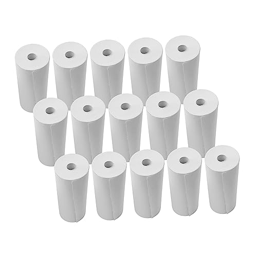 Thermo Drucker Papier, 80mm Breite, Till Roll, Kartenmaschine Papierrollen (weiß) für Test Papier, Zeitschriften, Notizen, Memos (15 Rollen) von Dioche