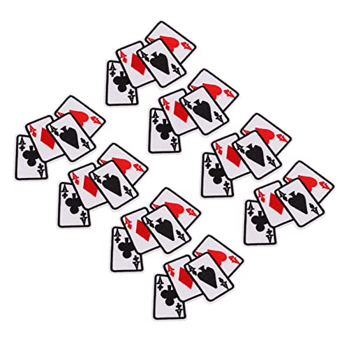 Vielseitigem Eisen Beim Spielkarten -Patch -Set 20 Prozent Bestickte Applikationen für Kleidung, Hüte, DIY Kunsthandwerk mit Hitziger Versiegelter Rückenbaumwollmaterial Vielseitigem Eisen Beim Spielkarten -Patch -Set 20 Prozent Bestickte Applikationen für Kleidung, Hüte, DIY Kunsthandwerk mit Hitziger Versiegelter Rückenbaumwollmaterial von Dioche