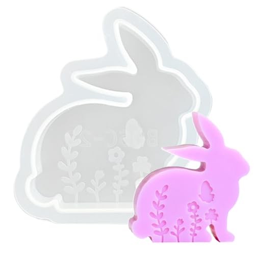 Ostern Silikonform Gießformen, Katzen Hasen Silikonform Kerzenform Zur Kerzenherstellung, Niedliche Kaninchen Silikon Gießformen Epoxidform Für Seife, Gips, Ton, Basteln Ostern Silikonform Gießformen, Katzen Hasen Silikonform Kerzenform Zur Kerzenherstellung, Niedliche Kaninchen Silikon Gießformen Epoxidform Für Seife, Gips, Ton, Basteln von Dioeazh