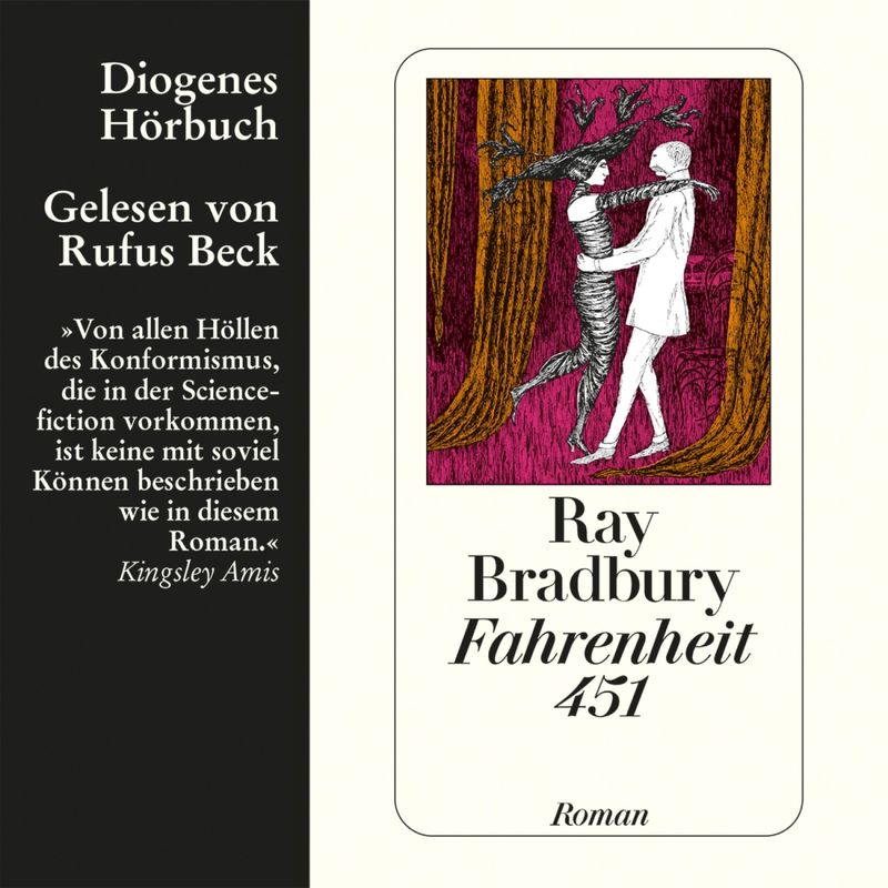 Fahrenheit 451 - Ray Bradbury (Hörbuch-Download) von Diogenes Verlag