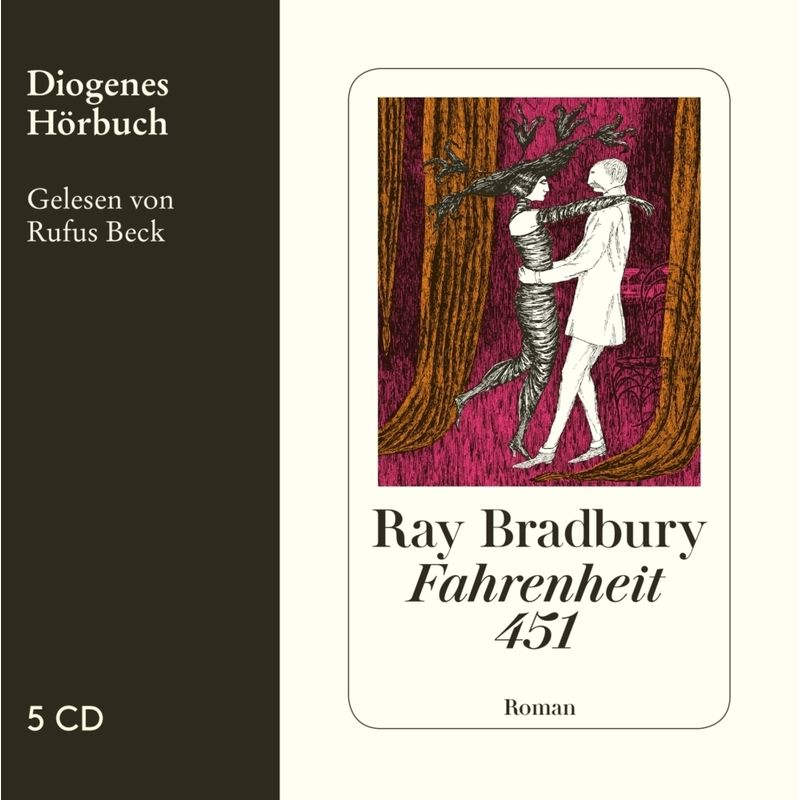 Fahrenheit 451,5 Audio-Cds - Ray Bradbury (Hörbuch) von Diogenes