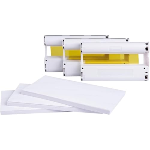 3 Tintenpatronen 108 Blatt Fotopapier Ersatz für CP810 CP1300 CP1200 CP800 CP1000 CP910 CP710 Druckerzubehör von Diogeynu