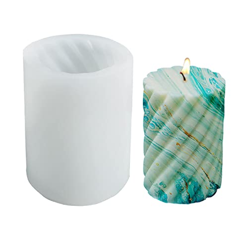 3D-Form, Zylinderform, Gießform, lebensmittelechtes Silikon, Nn-Stick für handgefertigte Seife 3D-Form, Zylinderform, Gießform, lebensmittelechtes Silikon, Nn-Stick für handgefertigte Seife von Diogeynu