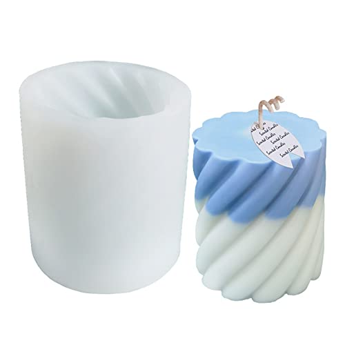 3D-Form, Zylinderform, Gießform, lebensmittelechtes Silikon, Nn-Stick für handgefertigte Seife 3D-Form, Zylinderform, Gießform, lebensmittelechtes Silikon, Nn-Stick für handgefertigte Seife von Diogeynu
