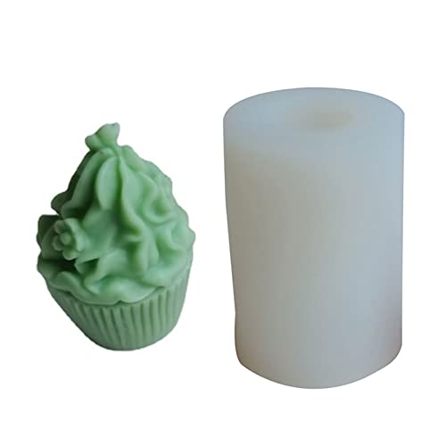 Cupcake-Form aus Silikon für handgefertigte Desktop-Dekorationen, Gips, Epoxidharz, Silikon Cupcake-Form aus Silikon für handgefertigte Desktop-Dekorationen, Gips, Epoxidharz, Silikon von Diogeynu