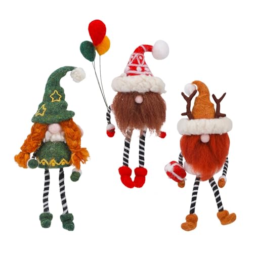 Diogeynu Gnomes Nadelfilz-Starter-Kits, handgefertigte Nadelfilz-Kits, Wollnadelfilzwerkzeug-Kits mit Filzwerkzeug Diogeynu Gnomes Nadelfilz-Starter-Kits, handgefertigte Nadelfilz-Kits, Wollnadelfilzwerkzeug-Kits mit Filzwerkzeug von Diogeynu