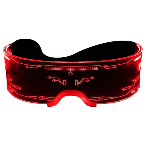 Diogeynu LED-Gläser, coole leuchtende Brille, neue Partybrille für Nachtveranstaltungen und Persönlichkeitsausdruck Diogeynu LED-Gläser, coole leuchtende Brille, neue Partybrille für Nachtveranstaltungen und Persönlichkeitsausdruck von Diogeynu