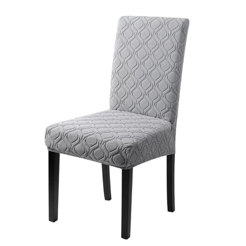 Diogeynu Maschinenwaschbare, dehnbare Sitzbezüge, Strickstoff, universell für Küche, Bankett, Stühle, maschinenwaschbar, elastischer Sitzbezug von Diogeynu