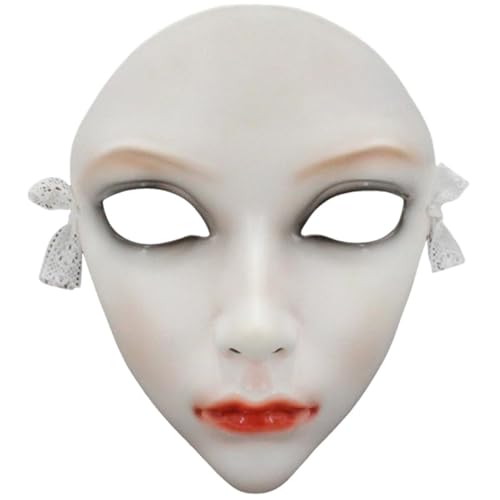 Diogeynu Maskerade Beauty Mechanische Vollgesichtsparty Halloween Cosplay für Frauen Männer Ästhetik von Diogeynu