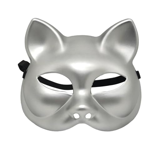 Diogeynu Maskerade Katzen Karneval Halbgesicht Tier Party Halloween Kostüm Verkleiden für Party Diogeynu Maskerade Katzen Karneval Halbgesicht Tier Party Halloween Kostüm Verkleiden für Party von Diogeynu