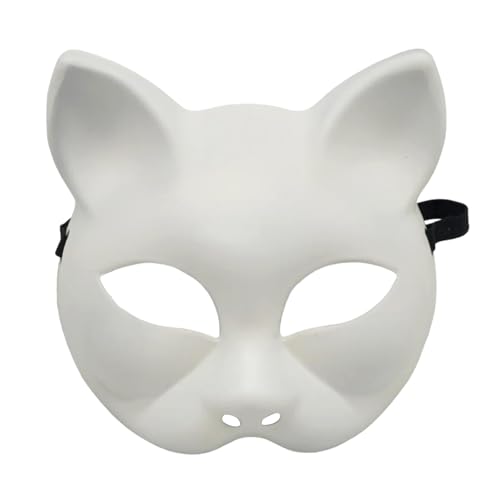 Diogeynu Maskerade Katzen Karneval Halbgesicht Tier Party Halloween Kostüm Verkleiden für Party Diogeynu Maskerade Katzen Karneval Halbgesicht Tier Party Halloween Kostüm Verkleiden für Party von Diogeynu