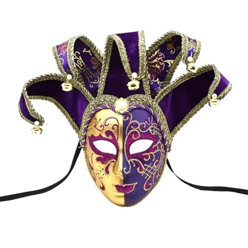 Diogeynu Maskerade Narren Halloween-Kostüm Venezianer Karneval Karneval für Halloween-Party von Diogeynu
