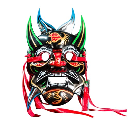Diogeynu Masquerade Painted Nuo Operas Cosplay Party Aesthetics Chinese Operas Full Face Women Men Party von Diogeynu