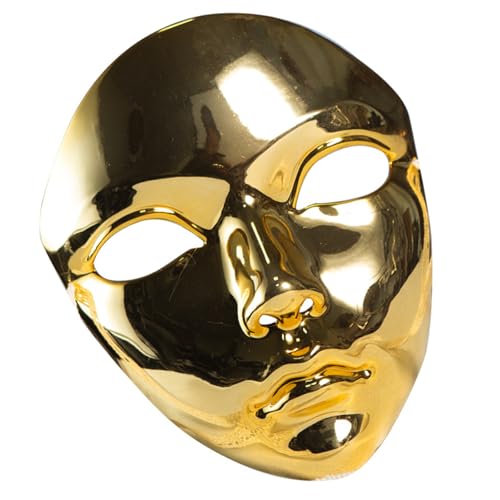 Diogeynu Metallic-Farbe, Maskerade, Halloween, Cosplay, Vollgesicht, Halloween-Kostüm, Zubehör für Damen und Herren, Cosplay Diogeynu Metallic-Farbe, Maskerade, Halloween, Cosplay, Vollgesicht, Halloween-Kostüm, Zubehör für Damen und Herren, Cosplay von Diogeynu