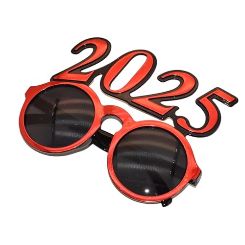 Diogeynu Neujahrsbrille Karneval 2025 Brille Foto Requisiten Glitzernde Dekorationen Neujahr Teenager Erwachsene Diogeynu Neujahrsbrille Karneval 2025 Brille Foto Requisiten Glitzernde Dekorationen Neujahr Teenager Erwachsene von Diogeynu