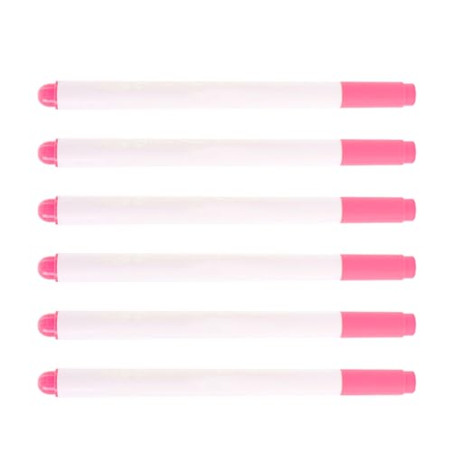 Diogeynu Radierbarer Stoffmarkierungsstift, luftlöschbarer Stoffstift, 1 mm oder 0,5 mm, zum Quilten und Basteln, 6 Stück von Diogeynu