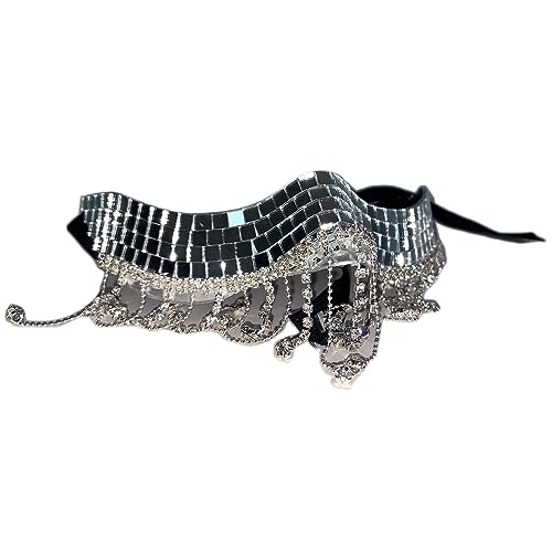 Diogeynu Strass-Maskerade halbes Gesicht Party Kristall Auge Flaring Kristall Gesicht Cosplays Diogeynu Strass-Maskerade halbes Gesicht Party Kristall Auge Flaring Kristall Gesicht Cosplays von Diogeynu