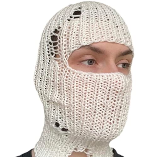 Diogeynu Strickmütze Halloween Messy Coils Hut Cosplay Party Hüte Damen von Diogeynu