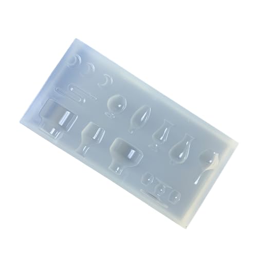 Flexibler Silikon-Anhänger aus Epoxidharz, Vasenform, elegante handgefertigte Schmuckprojekte Flexibler Silikon-Anhänger aus Epoxidharz, Vasenform, elegante handgefertigte Schmuckprojekte von Diogeynu
