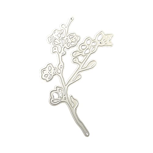 Metall-Stanzformen, Blumen-Zweig-Stanzformen, Schablonen für Scrapbooking, Alben, Papierkarten, Prägung Metall-Stanzformen, Blumen-Zweig-Stanzformen, Schablonen für Scrapbooking, Alben, Papierkarten, Prägung von Diogeynu