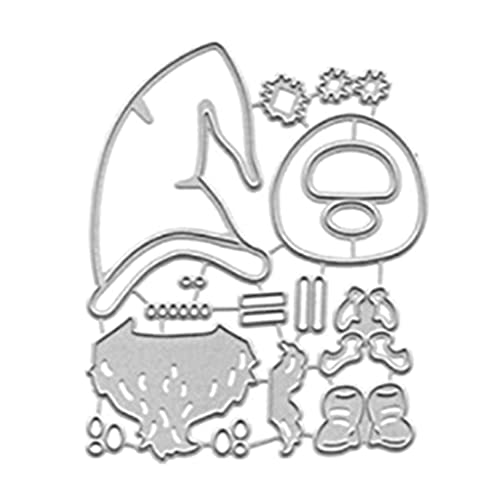 Metall-Stanzschablone, Weihnachtsmann, Schablone, Scrapbooking, Album, Papier, Karte, Vorlage, Prägung, Handwerk, Metall-Stanzformen Metall-Stanzschablone, Weihnachtsmann, Schablone, Scrapbooking, Album, Papier, Karte, Vorlage, Prägung, Handwerk, Metall-Stanzformen von Diogeynu